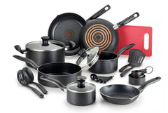 17 Piece Cookware Set With Pre Heat Indicator For Perfect Holiday Cooking