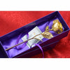 Image of 24k Gold Foil Plated Rose (Valentines Day, Birthday, Wedding Gift For Lovers)