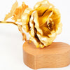 Image of 24k Gold Foil Plated Rose (Valentines Day, Birthday, Wedding Gift For Lovers)