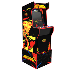 Defender 40th Anniversary 12-IN-1 Midway Legacy Edition Arcade with Licensed Riser and Light-Up Marquee