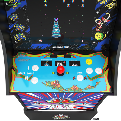 Galaga 40th Anniversary 12-IN-1 PacMan Bandai Namco Legacy Edition Arcade with Licensed Riser
