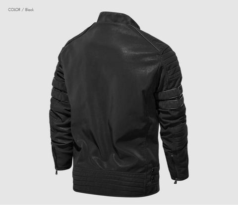 Amato Men Leather Jacket