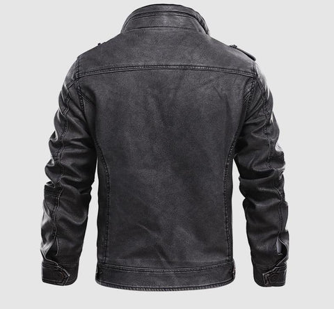Benvolio Men Leather Jacket