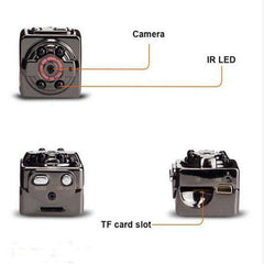 World's Best 1080P Mini Cop Camera - Doorstep Cam - Security Cam - Body Cam - Dash Cam - Nanny Cam + Night Vision