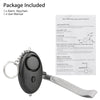Image of Best Personal Alarm Keychain (Emergency/Self Defense/Safety/Scare of intruder)
