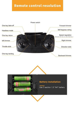 Best Wifi FPV Drone With 0.3MP/2.0MP Camera