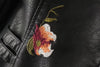 Image of Bianca Women Embroided Leather Jacket
