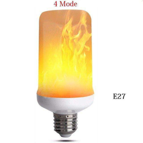 BOGO FREE Trending Flame Light Bulbs - Energy Saving Bulb (Normal Light + Flame Mode)