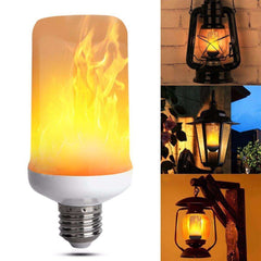 BOGO FREE Trending Flame Light Bulbs - Energy Saving Bulb (Normal light + Flame mode)