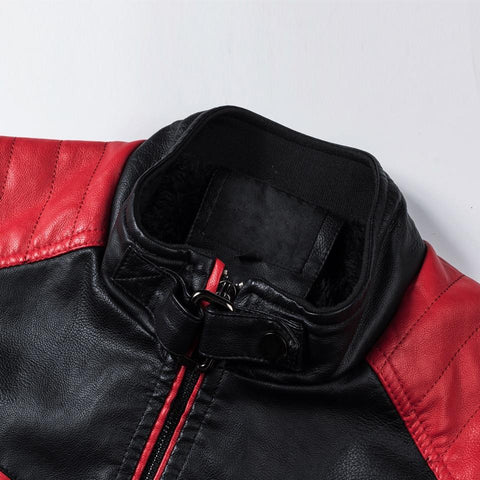 Carlo Men Motorcycle Leather Jacket