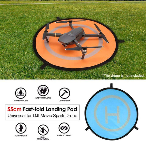 Drone Fast-fold Landing Pad