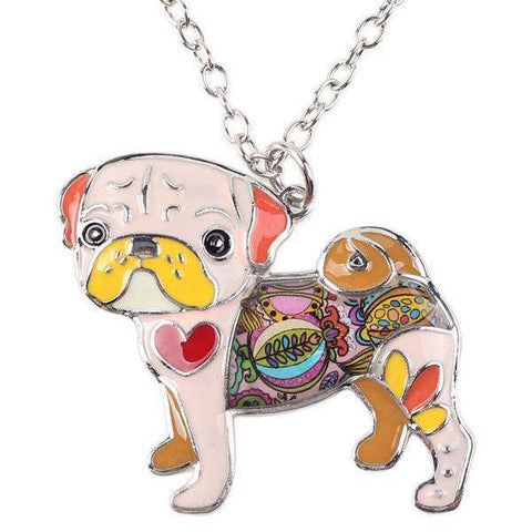 Fashion Pug Necklace