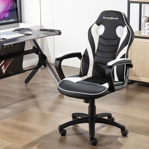 Gaming Chair Racing PC Computer Office Desk Chair Ergonimic PU Leather ITrend Gadgets
