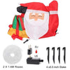 Image of Giant Inflatable Christmas Santa Claus