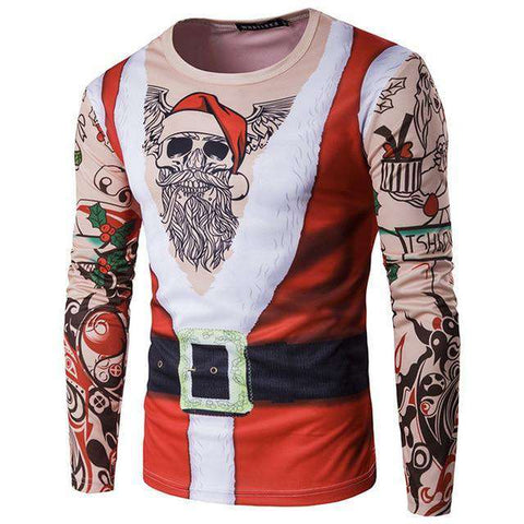 Men's Christmas 3D Printed T Shirt