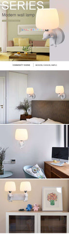 Modern Wall Lamp (Perfect For Flame Light Bulbs)