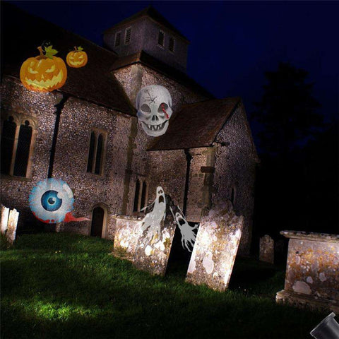 Multi Scene Laser Projector For Halloween Christmas Holidays - Parties