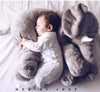 Image of Plush Baby Elephant Pillow