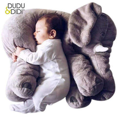 Plush Baby Elephant Pillow