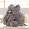 Image of Plush Baby Elephant Pillow