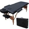 Image of Portable Massage Table Facial SPA Bed W/Free Carry Case Black Goplus 84"