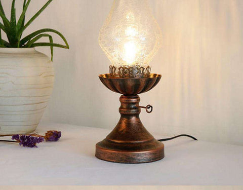 Retro Style Desk Oil Lamp Light
