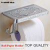 Image of Toilet Paper Roll Holder Shelf