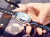 Image of Unisex Minimalist Leather LED Watch